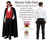 Adults Transylvanian Vampire Count Dracula Halloween Fancy Dress Costume