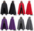 Adults 60" Length (152cm) Hooded Ghoul Cape Cloak Medieval Pagan Halloween Fancy Dress