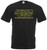 Adults Scrum Wars Rugby All Nations Galaxy Wars Spoof Unisex Black T-Shirt