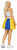 Adults 15" (38cm) Length National Flag of Ukraine Themed Skirt Patriotic Supporters Fancy Dress