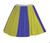 Adults 15" (38cm) Length National Flag of Ukraine Themed Skirt Patriotic Supporters Fancy Dress