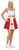 Adults National Flag of Canada 15" (38cm) Length Skirt Maple Leaf Canadian Supporters Fancy Dress