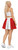 Adults National Flag of Canada 15" (38cm) Length Skirt Maple Leaf Canadian Supporters Fancy Dress