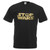 Adults Stop Wars Peace Symbol Pacifist Galaxy Wars Spoof Unisex Black T-Shirt