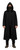 Adults Cyber Wraith Voice Activated LED Mask & Hooded Robes Halloween Fancy Dress Costume