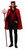 Adults Sequin Cape With Stand up Collar Halloween Devil Vampire Dracula Fancy Dress Costume Accessory
