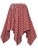 Adults Red & White Striped Candy Cane Handkerchief Skirt Christmas Fancy Dress