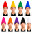 Adults Plain Coloured Garden Gnome Pointy Hat Fancy Dress Headwear