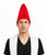 Adults Plain Coloured Garden Gnome Pointy Hat Fancy Dress Headwear