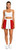 Adults National Flag of Poland 15" (38cm) Length Skirt Patriotic Supporters Fancy Dress