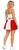 Adults National Flag of Denmark 15" (38cm) Length Skirt Danish Patriotic Supporters Fancy Dress