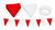 DIY Make Your Own 25 Metre Red & White England National Flag Themed Bunting Craft Kit Garden Decoration