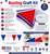DIY Make Your Own 25 Metre Red, White & Blue United Kingdom National Flag Themed Bunting Craft Kit Garden Decoration