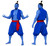 Adults Arabian Genie Persian Middle Eastern Folklore Fancy Dress Costume [L-XL]