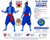 Adults Arabian Genie Persian Middle Eastern Folklore Fancy Dress Costume