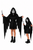 Womens Screaming Movie Ghost Robes Belt & Face Mask Halloween Fancy Dress Costume