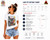 Womens Germany Trash Water Colour German National Flag Lady Fit White T-Shirt