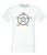 Adults Wiccan Pagan Pentagram Water Earth Fire Air Spirit Unisex White T-Shirt