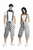 Adults Black & White Pierrot Clown Set Circus Big Top Kit Fancy Dress Costume