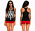 Womens Skeleton Rib Cage Vest Top Mexican Day of The Dead Halloween Fancy Dress