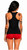 Womens Skeleton Rib Cage Vest Top Mexican Day of The Dead Halloween Fancy Dress
