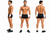 Adults Buff Butler Stripper Hot Pants Wrist Cuffs Bow Tie & Collar Stag Night Party Fancy Dress