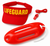 Adults Lifeguard Float Whistle & Visor Fancy Dress Costume Accessory Kit