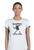 Womens Banksy Milkshake Revolution Protest Graffiti Street Art Lady Fit White T-Shirt
