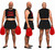 Adults Fear Leader Halloween Cheerleader Fancy Dress Costume