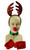 Miss Ruldolf Reindeer Fancy Dress Set Christmas Hat Unisex  Party Antlers Panto