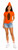 Womens Crayon Top & Cone Hat Festival Carnival Hen Party Fancy Dress Costume