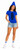 Womens Crayon Top & Cone Hat Festival Carnival Hen Party Fancy Dress Costume