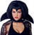 Adults Vampirette Wig Halloween Vampire Fancy Dress Costume Accessory