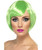 Smiffys Babe Green Short Bob Style Wig Fancy Dress Costume Accessory