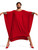 Adults The Most Wuthering Heights Day Inspired Tribute Flash Mob Red Kaftan Fancy Dress Costume [One Size]