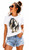 Womens Gypsy Cob Vanner Horse Piebald Trash Polka Lady Fit White T-Shirt