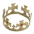 Adjustable Gold King Queens Crown With Jewel Decoration Fancy Dress Costume Accessory