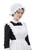 Adults Mob Cap The Help Mop Hat Victorian Servant Fancy Dress Costume Headwear