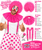 Adults Clown Wig Collar & Braces Circus Fancy Dress Costume Accessory Kit