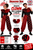 Adults Clown Pants Collar Halloween Sinister Circus Fancy Dress Costume Accessory