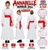 Adults Annabelle Conjuring Haunted Horror Doll Dress & Sash Only Halloween Movie Fancy Dress Costume