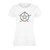 Womens Wiccan Pagan Witch Pentagram Elements Lady Fit White T-Shirt