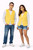 Adults Easter Chick Ugly Duckling Yellow Faux Fur Waistcoat & Beak Animal Fancy Dress