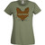 Womens Keep The Ban Fox Hunting #keeptheban Olive Lady Fit T-Shirt