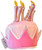 Pink Plush Birthday Cake & Candles Hat Celebration  Fancy Dress Headwear