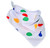 Adults Multicoloured Polka Dot Cowboy Neckerchief Children in Need Pudsey Fancy Dress