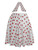 Adults 22" Length White & Red Polka Dot Rock & Roll Skirt & Necktie Fancy Dress
