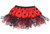 Womens Ladybird Insect Nature 12" Length Cyber Tutu Skirt Festival Hen Party Book Day Fancy Dress