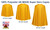 Adults 24", 35, or 48" Length Yellow Superhero Cape Fancy Dress Costume Accessory