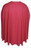 Adults Plain Red Superhero Cape Fancy Dress Costume Accessory [3 Sizes]